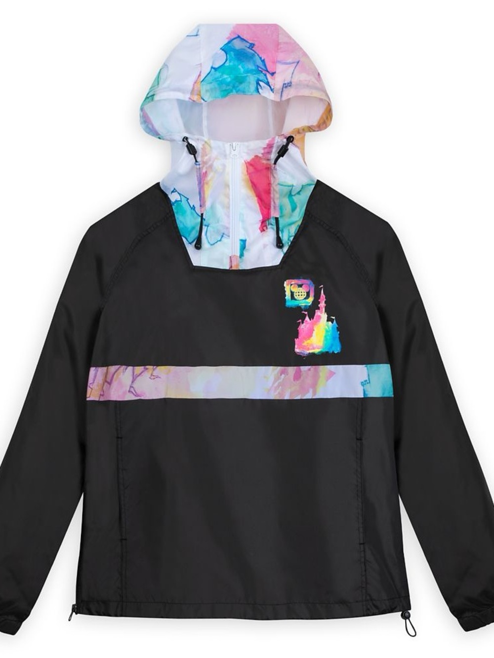 Walt Disney World Watercolor Pullover Hooded Jacket for Adults
